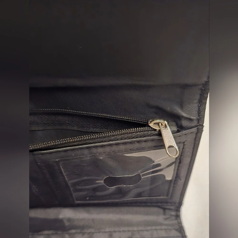 Nicole Miller Black And Brown Wallet